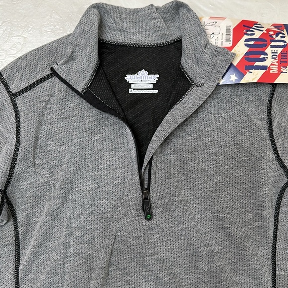 PolarMax MICRO H2 ZIP MOCK - Grey - Picture 3 of 14